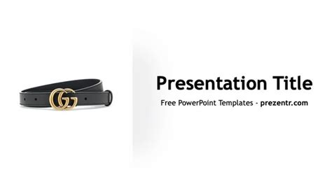 gucci presentation template